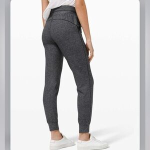 Lululemon ready to rulu fleece jogger pants, 10
